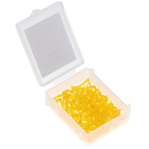101255 HSB Dental Matrix Wedges with Hole Medium 15mm Plastic Yellow 100/Pk in Saudi Arabia