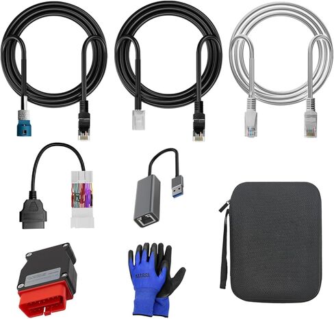 6 Pcs Diagnostic Cables Set for Tesla Model S 3 X Y, USB OBD2 Diagnostic Tools Adapter, with OBDII Adapter Harness 1013230-00-A, 1137658-00-C, 1930388-00-A in Kuwait