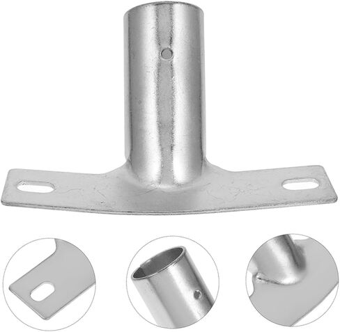 Floor Brush Accessories Threaded Handle Bracket Adapter for Extendable Broom Handle Replacement Connector Mounting Braces for Household Cleaning 4.13X2.95X1.57 Inches in Saudi Arabia