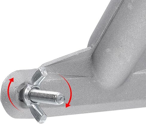 Veemoon Broom Handle Bracket Adapter, 2pcs Push Broom Pole Threaded Connector Cleaning Brush Head Connector Handle Tips Metal Mop Adapter Thickness Deck Brush Accessories (Threaded Port 18MM) in Saudi Arabia