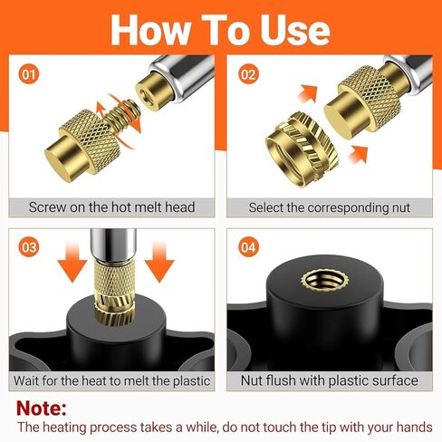 مجموعة إدخالات مترابطة M3 - 420 قطعة من براغي مجموعة الحرارة مع طرف إدراج M3 ومجموعة مكواة لحام رقمية 60 وات، نصيحتان قابلتان للتبديل، سهلة التركيب للأجزاء المطبوعة ثلاثية الأبعاد in Kuwait