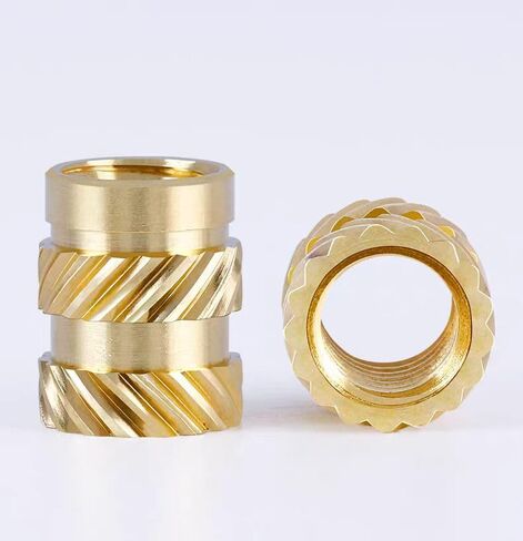 380Pcs JSIERLUOV Threaded Inserts Assortment Kit M2 M2.5 M3 M4 M5 for 3D Printing Components Plastic molding, Metric Brass Knurled Nuts Insert by Heat into Plastic Parts in Saudi Arabia
