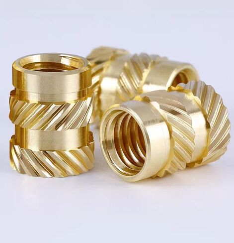 380Pcs JSIERLUOV Threaded Inserts Assortment Kit M2 M2.5 M3 M4 M5 for 3D Printing Components Plastic molding, Metric Brass Knurled Nuts Insert by Heat into Plastic Parts in Saudi Arabia