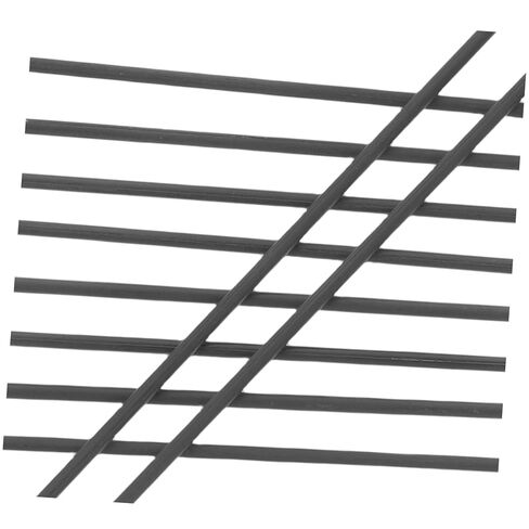 10 قطعة من قضبان الجرافيت عالية النقاء للصهر والتحريك في المختبر، خلط فعال عالي الكثافة لقطر التحليل الكهربائي in Kuwait