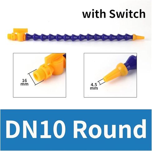 cnc milling machine mist cooling. 1 PCS Plastic Coolant Hose Pipe 1/4" 3/8 1/2" Universal Flat Nozzlewith Switch for Lathe CNC(40cm DN10 Round w Switch) in Kuwait