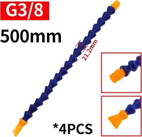 cnc milling machine mist cooling. 500mm Round Nozzle 1/4 3/8 1/2 for CNC Machine Lathe Milling Cooling Tube(3/8 Flat 4Pc) in Kuwait