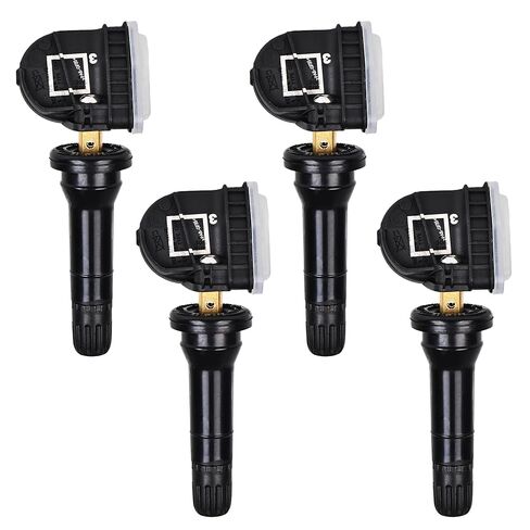 Set of 4 TPMS Tire Pressure Sensors GM TPMS Sensors 433MHz Compatible with Chevy Silverado Tahoe Buick Enclave Cadillac Escalade GMC Sierra Replaces# 13598773 13589601(4 PCS) in Kuwait