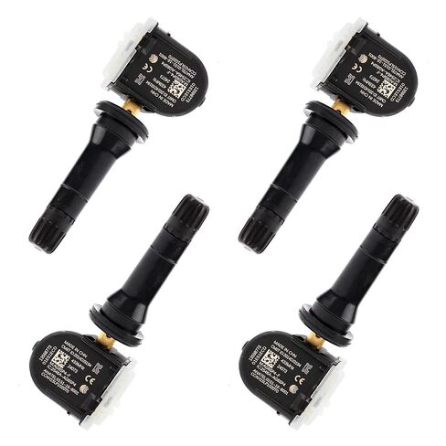 Set of 4 TPMS Tire Pressure Sensors GM TPMS Sensors 433MHz Compatible with Chevy Silverado Tahoe Buick Enclave Cadillac Escalade GMC Sierra Replaces# 13598773 13589601(4 PCS) in Kuwait