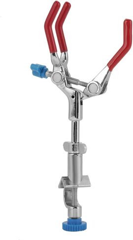 Adjustable Three Prong Lab Holder for Test Tube and Flask Organization bench-clamps in Saudi Arabia