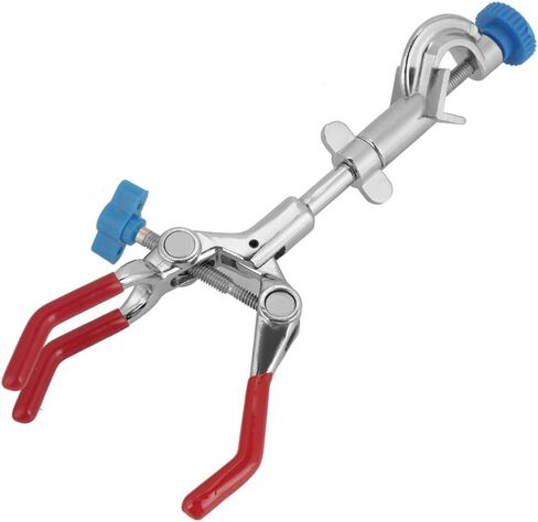 Adjustable Three Prong Lab Holder for Test Tube and Flask Organization bench-clamps in Saudi Arabia
