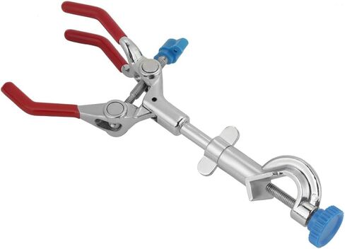 Adjustable Three Prong Lab Holder for Test Tube and Flask Organization bench-clamps in Saudi Arabia