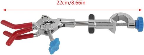 Adjustable Three Prong Lab Holder for Test Tube and Flask Organization bench-clamps in Saudi Arabia