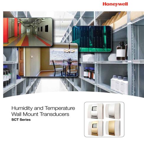 Honeywell SCT HWB43SDS Humidity & Temperature Wall Mount Transducers (Temperature Range: -25°C to 60°C with LCD Display & 4mA to 20mA Output) by Instrukart in Kuwait