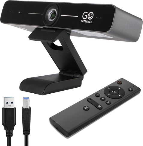 اجتماع 4K Ultra HD Video Conferencing Bar-عدسة بزاوية واسعة 120 درجة ، فترات AI AI AUTO ، 6 ميكروفونات ، 19.6 قدم ، مكبرات صوت مزدوجة 10W in Kuwait