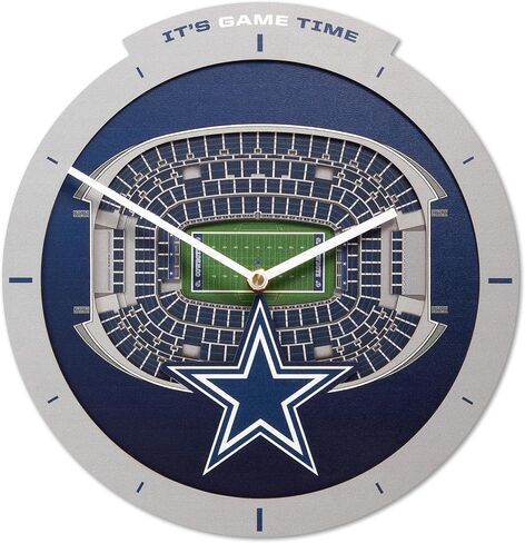 YouTheFan NFL Pittsburgh Steelers 3D StadiumView Clock in Saudi Arabia