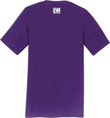 Logo Infusion Purple T-Shirt 100% Cotton - Roto Grip Bowling - Black Roto Grip Logo - Design 00AS in Saudi Arabia