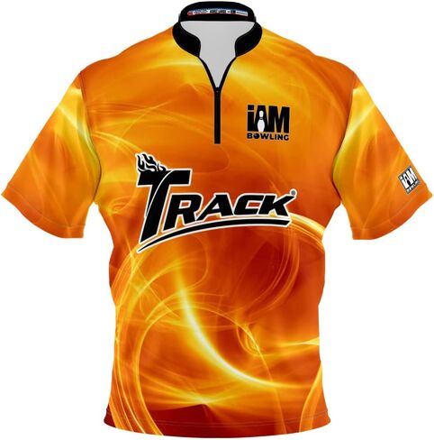Logo Infusion Dye-Sublimated Bowling Jersey (Sash Collar) - I AM Bowling Fun Design 2019-TR - Track in Saudi Arabia