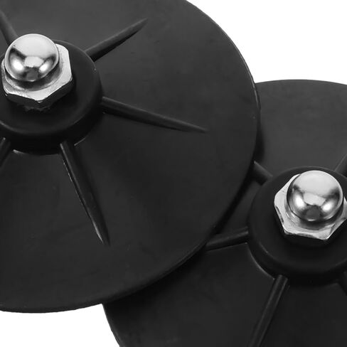 Luxshiny 6pcs Rubber Suction Cup Base Accessories for Freestanding Boxing Sandbag, Heavy-Duty Stable Grip Parts for Punching Bag Training and Fitness in Kuwait