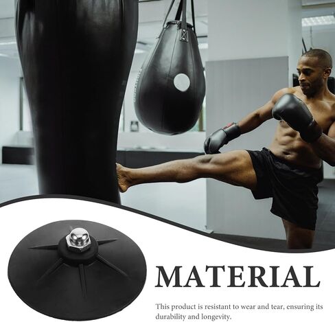Luxshiny 6pcs Rubber Suction Cup Base Accessories for Freestanding Boxing Sandbag, Heavy-Duty Stable Grip Parts for Punching Bag Training and Fitness in Kuwait