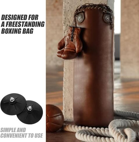 6pcs Boxing Bag Suction Cup Base Replacement Rubber Accessories Sturdy Freestanding Boxing Bag Fixing Parts for Home Gym Floor Anchor in Saudi Arabia