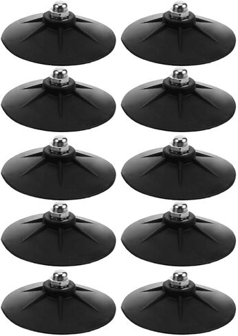 Kisangel 10pcs Punching Bag Suction Cups Replacement Parts, Rubber Boxing Equipment Accessories with Strong Suction for Freestanding Sandbag Stability in Home Gym Training in Saudi Arabia