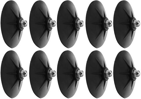 10pcs Punching Bag Replacement Base with Heavy Duty Rubber Suction Cups, Non-Slip Sandbag Suction Cup Bracket for Home Gym Kickboxing Training Accessories in Saudi Arabia