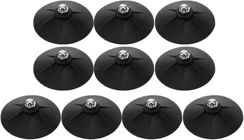 10pcs Heavy Duty Rubber Suction Cups Sandbag Base for Freestanding Boxing Bag Stability Accessories Home Gym Training in Saudi Arabia