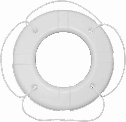 منتجات Taylor Made 568 USCG حلقة الحياة من إسفنج البولي إيثيلين (30 بوصة، أبيض) in Saudi Arabia