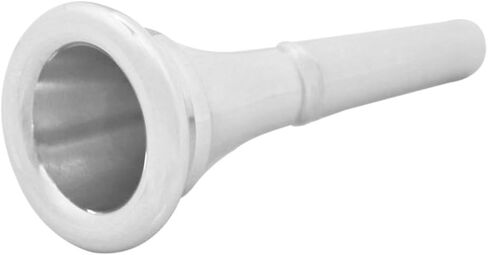 BESPORTBLE Pure Copper French Horn Mouthpiece Replacement 2.56 Inch Silver Brass Instrument Accessories for Beginners and Professional Horn Players in Saudi Arabia