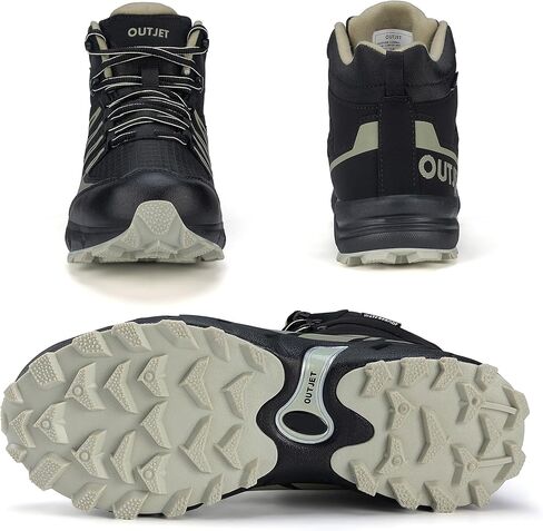 Women's Waterproof Hiking Boots Lightweight Comfortable Non-Slip Outdoor Walking Trekking Trails Boot in Saudi Arabia