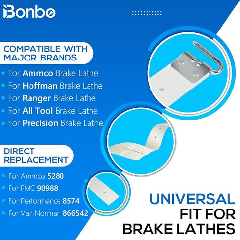 Bonbo PN-80B Brake Lathe Drum Silencer Band for Passenger Cars and Light Trucks, 6 Ft x 1-3/4" x 1/8", Universal Rubber Noise Reduction Band Fits for Ammco, FMC, Performance & Van Norman Brake Lathes in Kuwait
