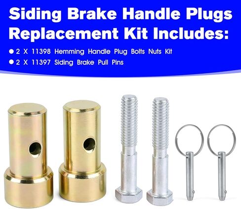 Replacement Tapco Siding Brake Part 11398 Hemming Handle Plug Bolts,11397 Pull Pins For Tapco PRO 14 PRO 19 PRO 50 Maximum MX Windy Tapco Siding Brake Tool Parts in Saudi Arabia