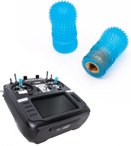 SoloGood RC Transmitter Stick Ends FPV Controller Replacement Joystick M4 for RadioMaster TX16S Boxer Remote Controller(V2 Black) in Saudi Arabia