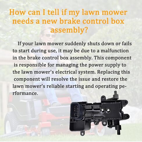 136-4213 New Upgrade Brake Box ASM Brake Control Module Compatible with Toro Lawn Mower E-Series Quest, S-Series Quest,Replace# 130-6892, 132-0935 in Kuwait