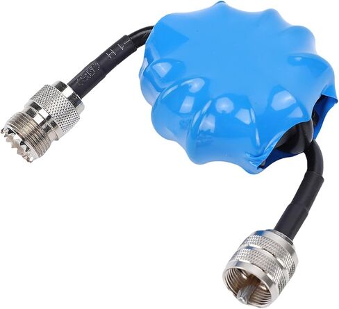 High Power Shortwave Choke Magnetic Coil with M Male to M Female Connector, Ideal for 1.8-30MHz Radios, for Amateur Radio Operators in Saudi Arabia