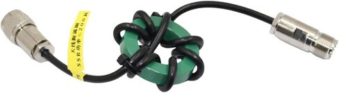 خنق الموجات القصيرة موصل عالمي مضاد للتداخل الوضع المشترك خنق التوصيل العملي والتشغيل قوي مناسب لراديو لحم الخنزير، أسود 500 واط in Kuwait