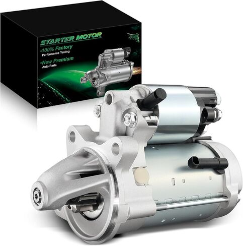 محرك بداية جديد مطور لـ:-BMW 545i 550i 650i 645Ci 745i 745Li 750i 750Li 760i 760Li Alpina B7 X5 2003 2004 2005 2006-2010 4.4L 4.8L 6.0L v8 v12 12 فولت 1.7 كيلو وات 9 أسنان OE # 17923N، 12417610351 in Kuwait