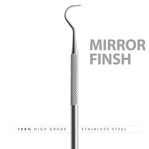 Surgical Online #5 Dental Explorer (Shepherd’s Hook/Straight) – Tartar Detection & Caries Probe – Exam Instrument in Saudi Arabia