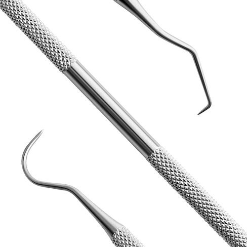 Surgical Online #5 Dental Explorer (Shepherd’s Hook/Straight) – Tartar Detection & Caries Probe – Exam Instrument in Saudi Arabia