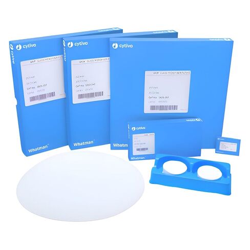 فلتر أوراق من الألياف الدقيقة الزجاجية GE Bio-Sciences 1822-6580، دوائر، خالي من المواد الرابطة، درجة GF/C، قطر 25 مم (عبوة من 400) in Kuwait