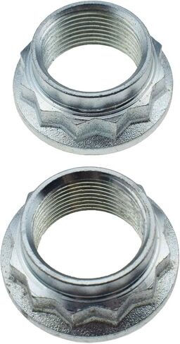 2PCS Rear Drive Shaft Axle Wheel Bearing Hub Nut Fit for BMW E36 E46 E81 E82 F30 F31 Z3 Z4 33406799223 33411132565 in Saudi Arabia