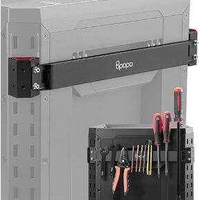 Magnetic Bar Mount Fits for ToughBuilt StackTech Rolling Tool Box, Heavy-Duty Magnetic Tool Holder Strip Mounts to Side of Toolbox, No-Drill Installation Keeps Tools Accessible in Kuwait