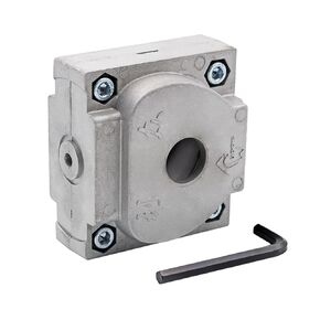 1PC Lab Removable Flexible Partial Metal Cast Aluminum Flask for Injection System Machine in Kuwait