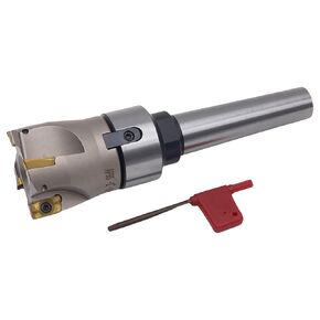 مطحنة وجه قابلة للفهرسة مقاس 2 بوصة 90 درجة CME مع شجرة MT3، تتضمن إدراجات APKT1604، 4 مزامير in Kuwait