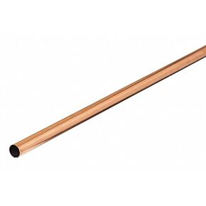 Mueller Industries 5 ft. Hard Straight Copper Tubing, 3/8" Outside Dia, 0.250" Inside Dia. in Saudi Arabia