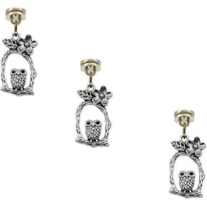 Silver Hinge Head Home Decoration Bird Rack,Magnetic Hinge Dropper Hanging,Magnetic Hinge Head Toppers,Door Hinge Pin Topper in Kuwait