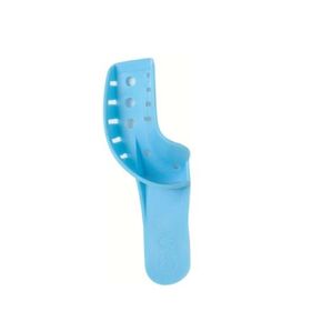 Blue Dental Impression Trays 12/pk Perforated Disposable Trays, (#5 Upper Small) in Kuwait