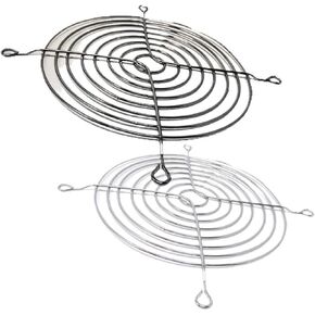 Cooling Fan Grill Metal Finger Guard 5 PCS 80mm/120mm Silver Cooling Fan Grill Metal Finger Guard Protector(5pcs-120mm) in Saudi Arabia