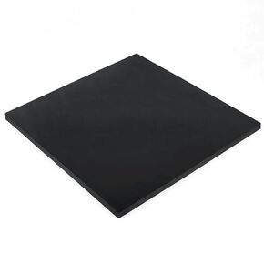 لوح مطاطي من النتريل WochiTV، بسمك 3/8 بوصة × 12 بوصة عرض × 12 بوصة طول، وسادة Buna-N Shore A65 صلابة NBR، مادة حشية مطاطية مقاومة لزيت الوقود، مثالية لمشاريع مصدات الأختام DIY in Kuwait