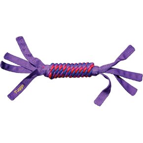 KONG - Wubbaª Tugga - Durable Cotton Rope Tug of War Dog Toy - For Large Dogs (Assorted Colors) in Kuwait